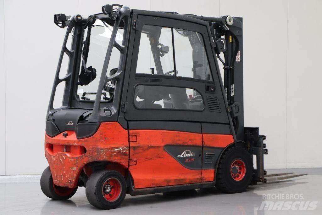 Linde E25L-01 Elektrostapler