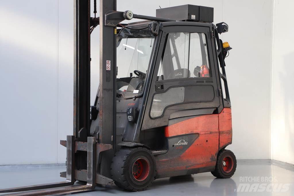 Linde E35HL-01 Elektrostapler