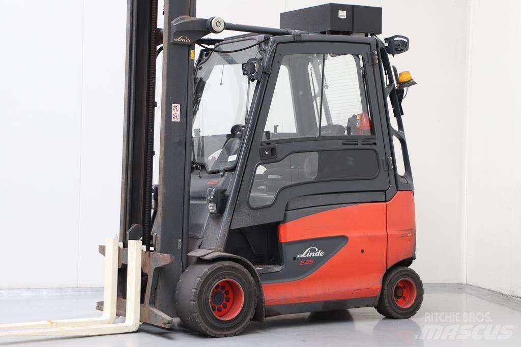 Linde E35HL-01 Elektrostapler