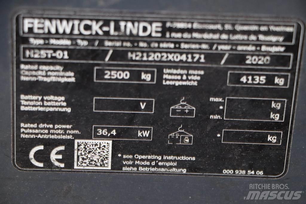 Linde H25T-01 Gasstapler