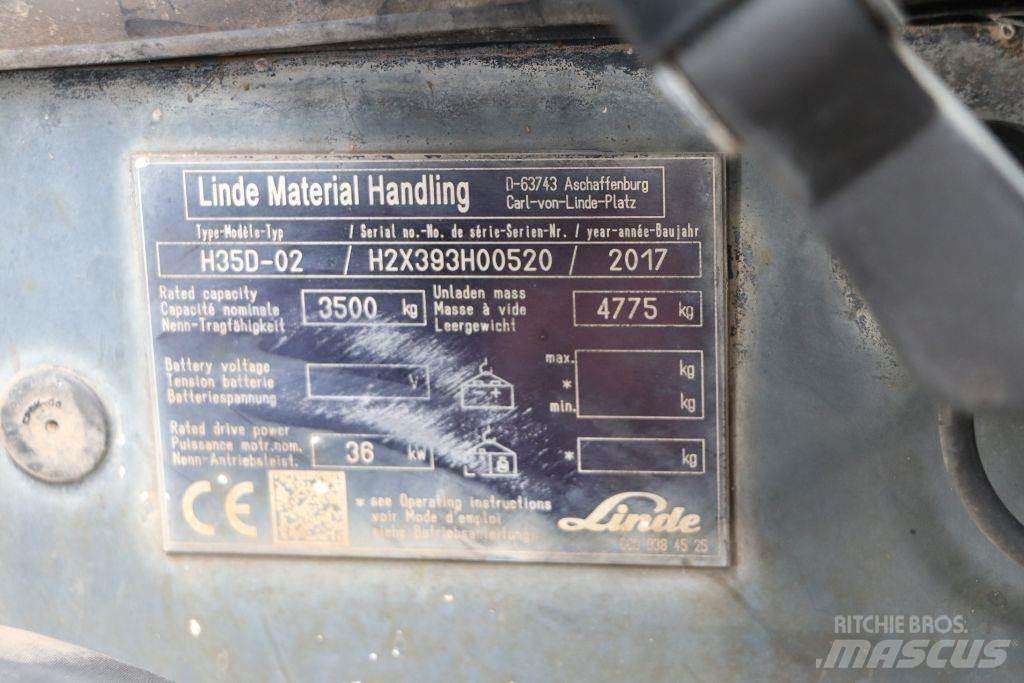 Linde H35D-02 Dieselstapler