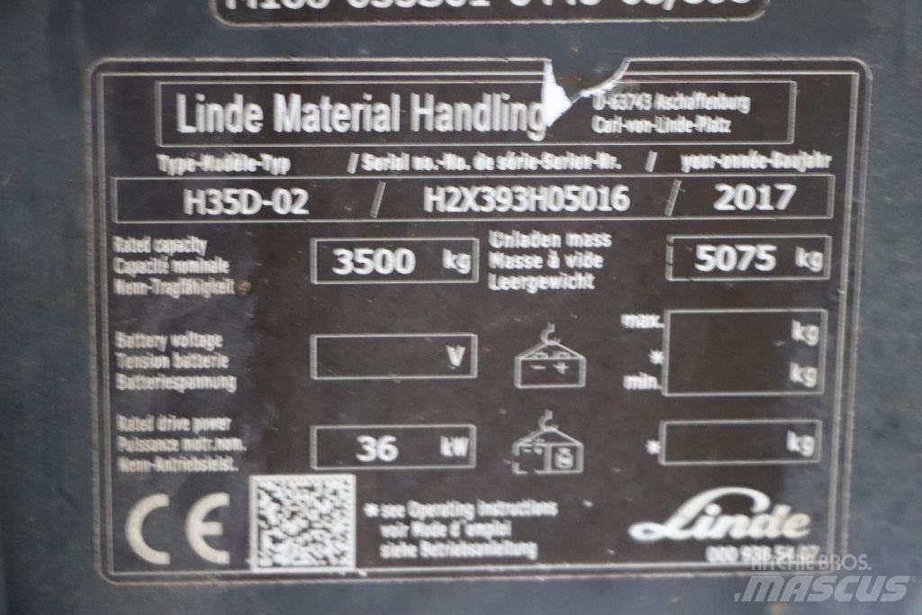 Linde H35D-02 Dieselstapler
