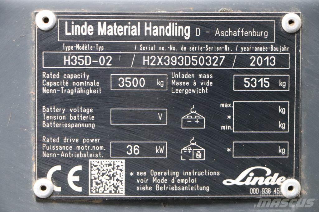 Linde H35D-02 Dieselstapler