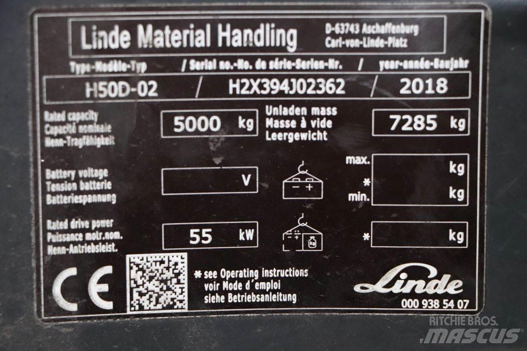 Linde H50D-02 Dieselstapler