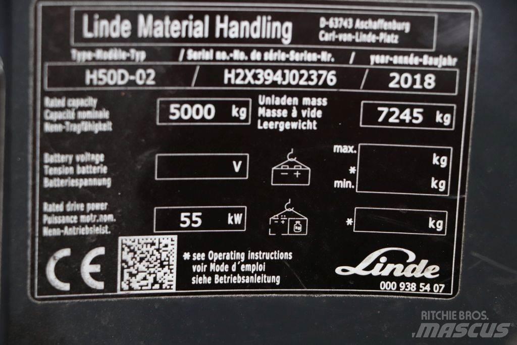 Linde H50D-02 Dieselstapler