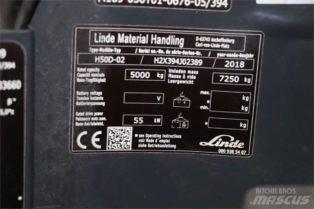 Linde H50D-02 Dieselstapler