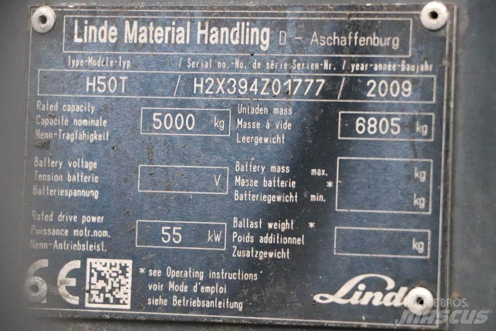Linde H50T Gasstapler
