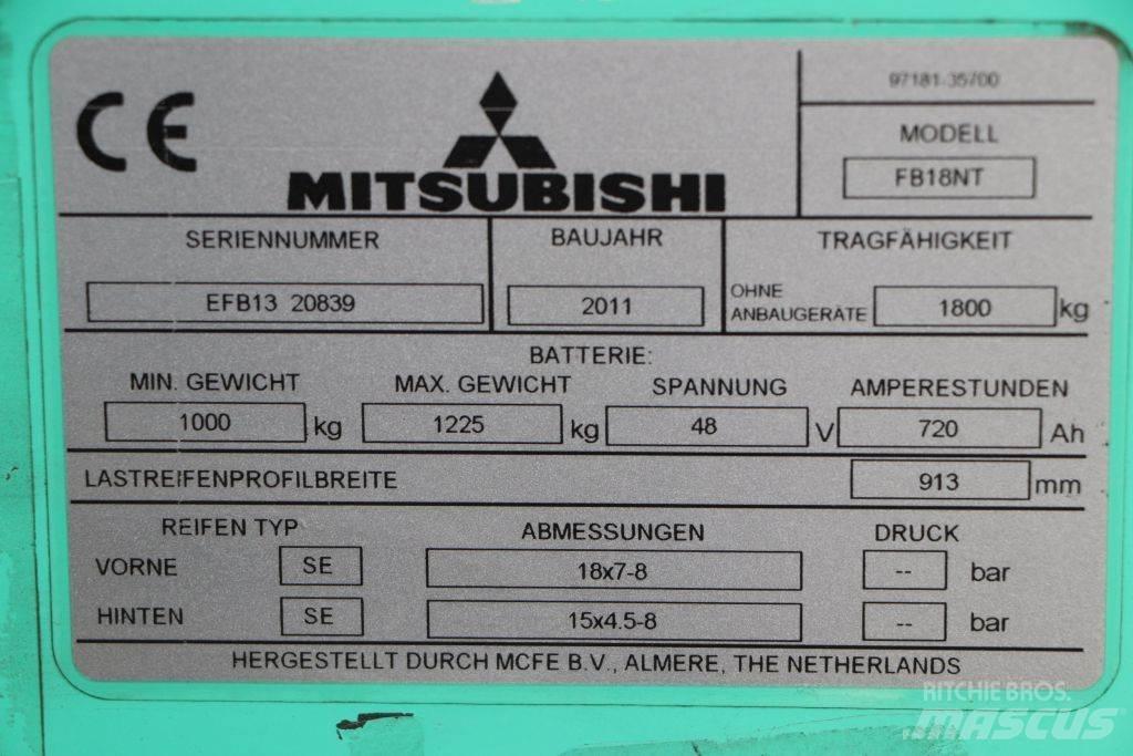 Mitsubishi FB18NT Elektrostapler