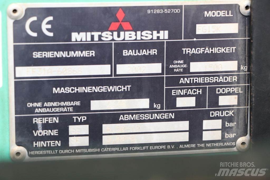 Mitsubishi FG15K Gasstapler