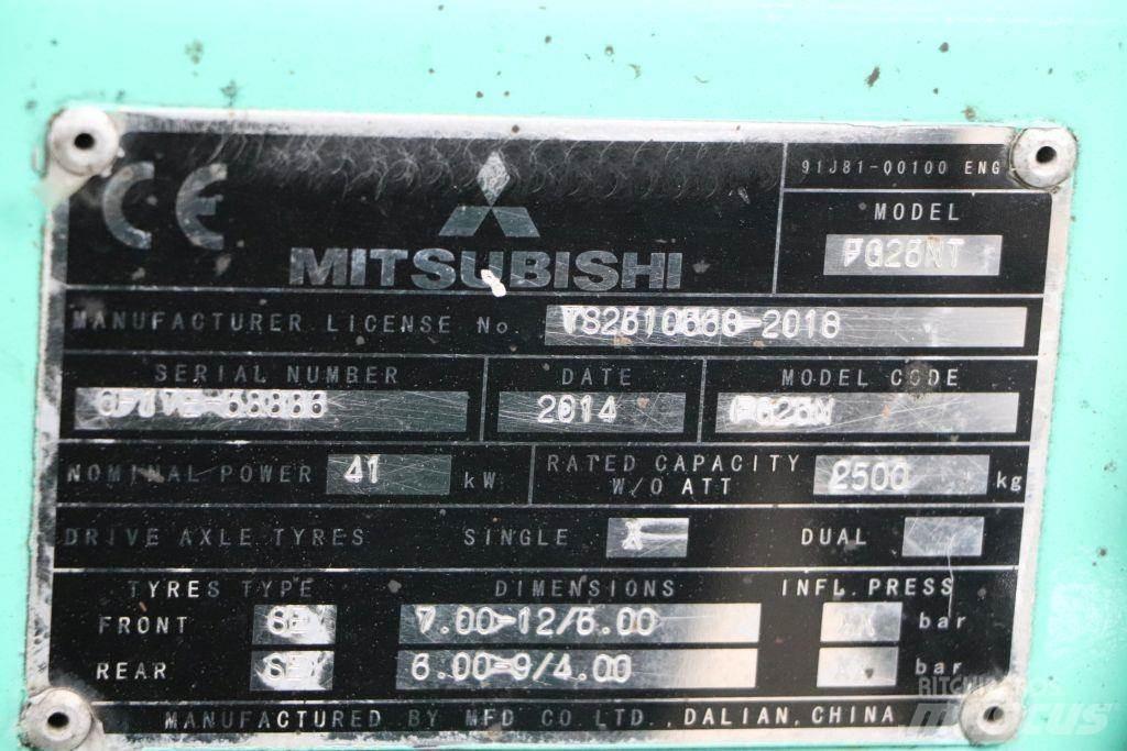 Mitsubishi FG25NT Gasstapler