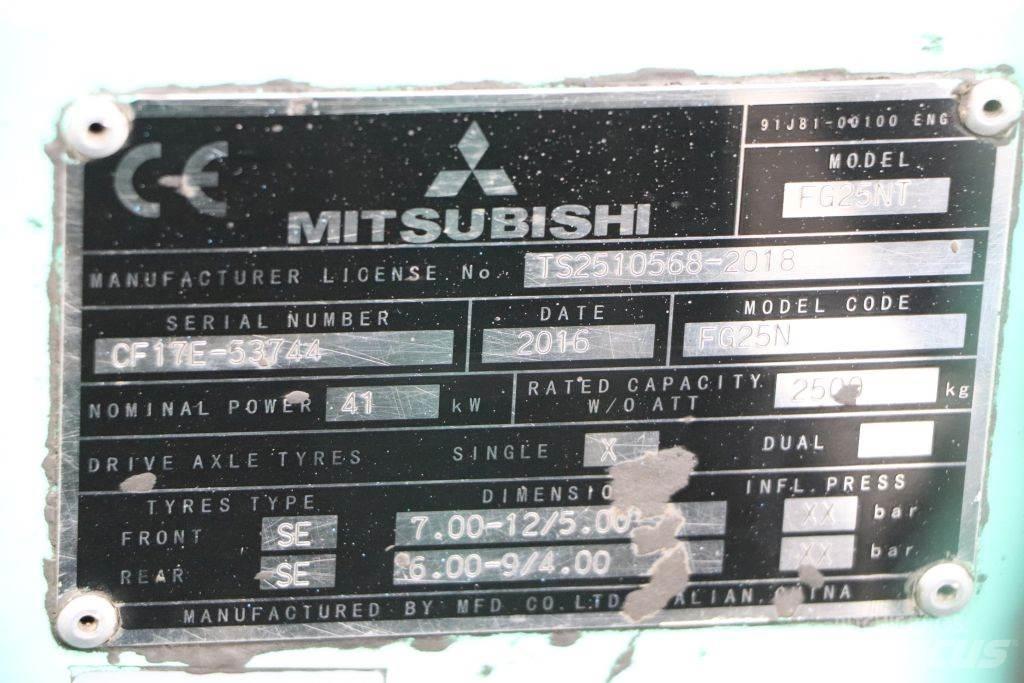 Mitsubishi FG25NT Gasstapler