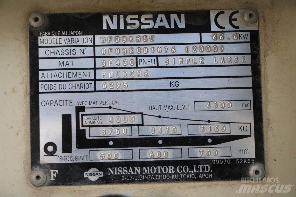 Nissan BF03A35U Gasstapler