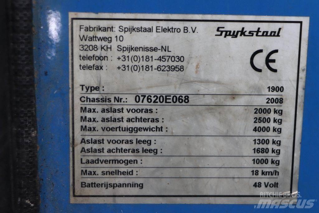 Spijkstaal 1900 Andere Gabelstapler