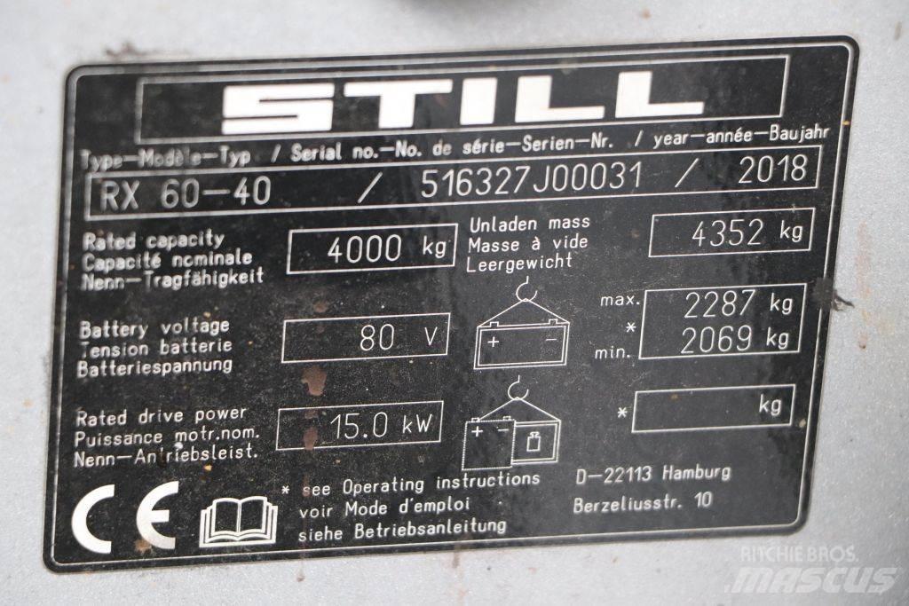 Still RX60-40 Elektrostapler