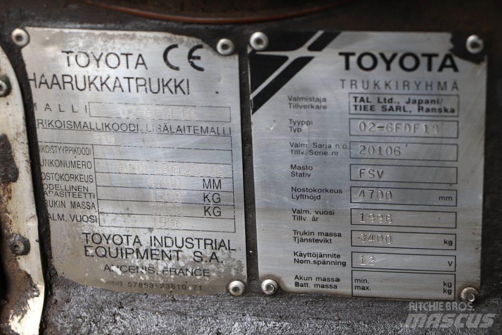 Toyota 02-6FDF18 Dieselstapler
