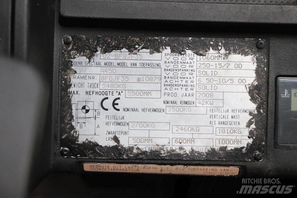 Toyota 02-8FGJF35 Gasstapler