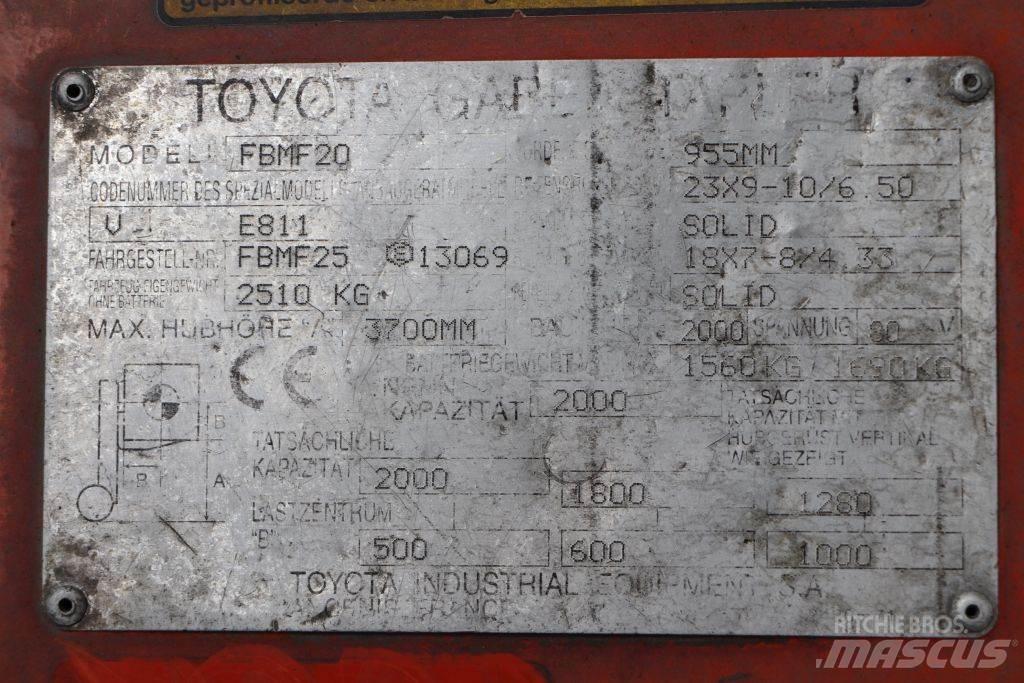 Toyota FBMF20 Elektrostapler