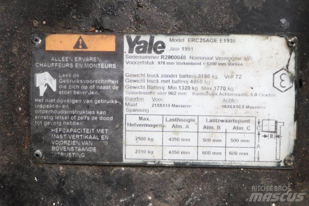 Yale ERC25AGE Elektrostapler