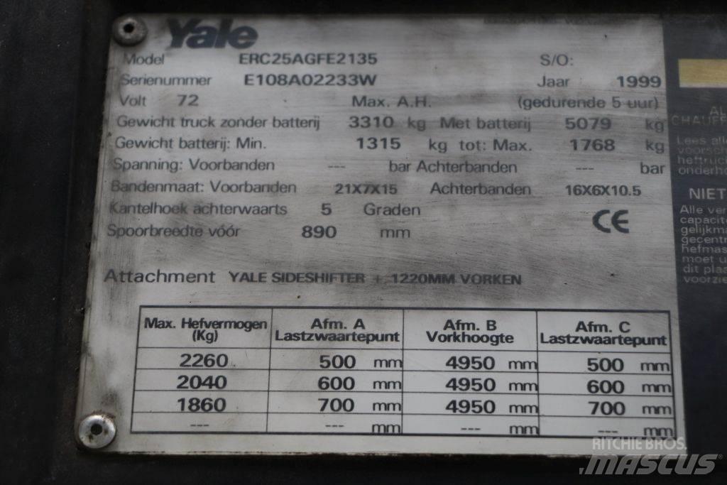Yale ERC25AGF Elektrostapler