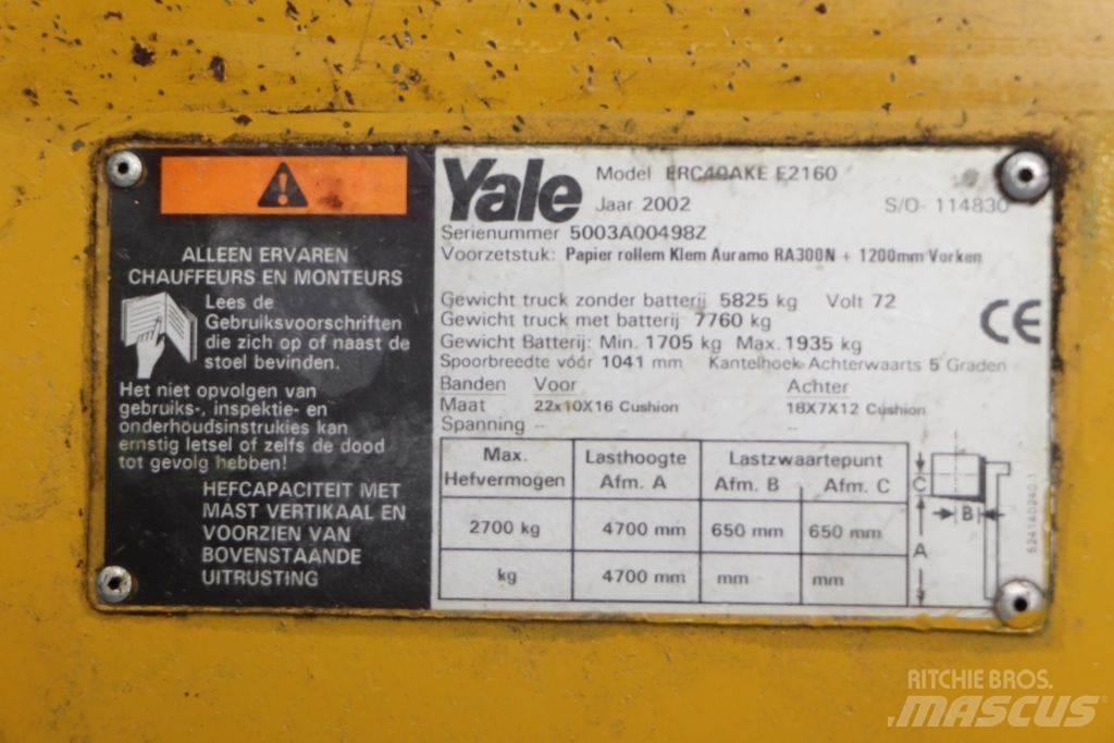 Yale ERC40AKE Elektrostapler