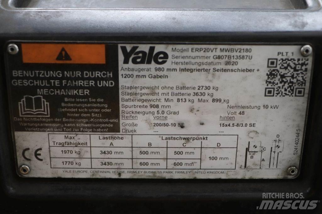 Yale ERP20VT Elektrostapler