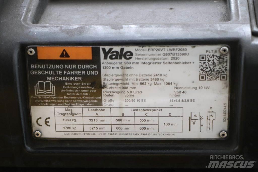 Yale ERP20VT Elektrostapler