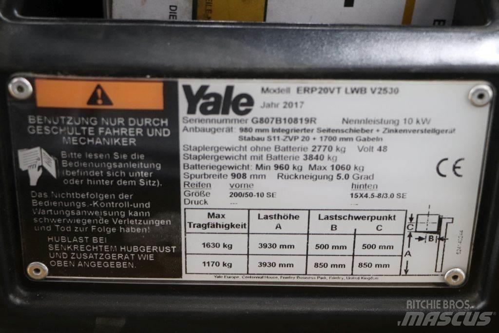 Yale ERP20VT Elektrostapler