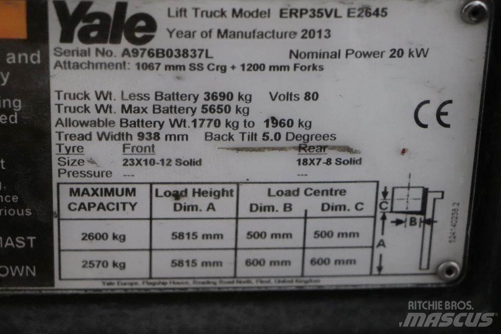 Yale ERP35VL Elektrostapler
