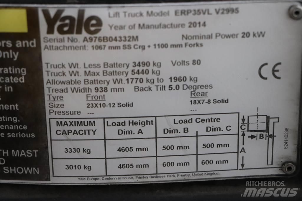 Yale ERP35VL Elektrostapler