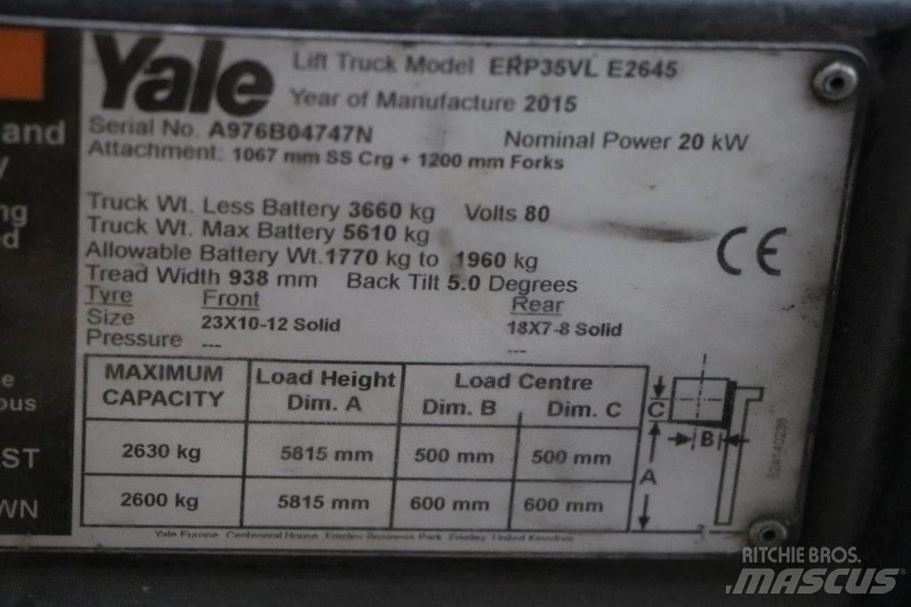 Yale ERP35VL Elektrostapler