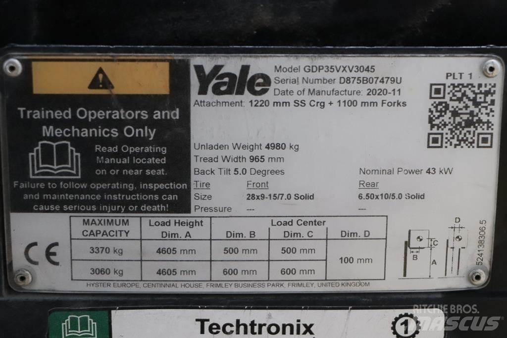 Yale GDP35VX Dieselstapler