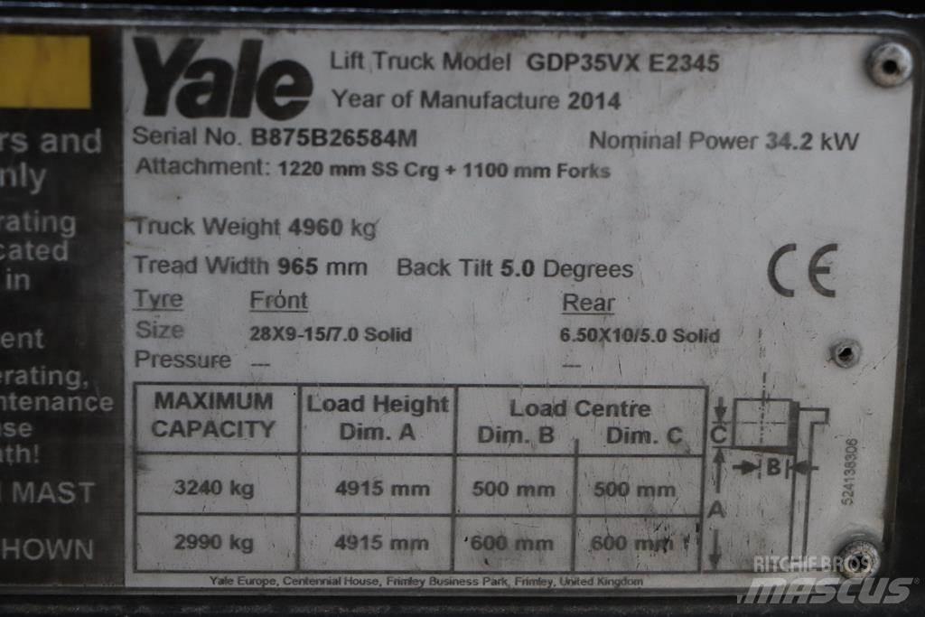 Yale GDP35VX Dieselstapler