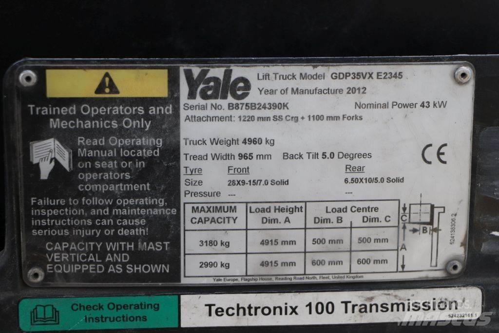 Yale GDP35VX Dieselstapler