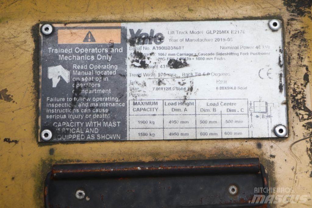 Yale GLP25MX Gasstapler