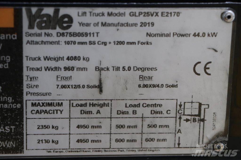 Yale GLP25VX Gasstapler