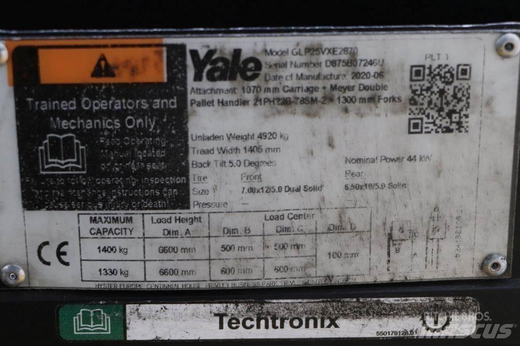 Yale GLP25VX Gasstapler