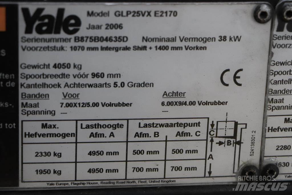 Yale GLP25VX Gasstapler