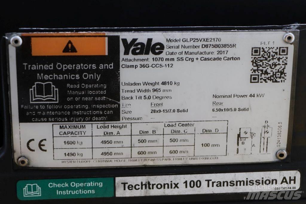 Yale GLP25VX Gasstapler