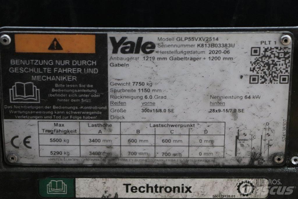 Yale GLP55VX Gasstapler