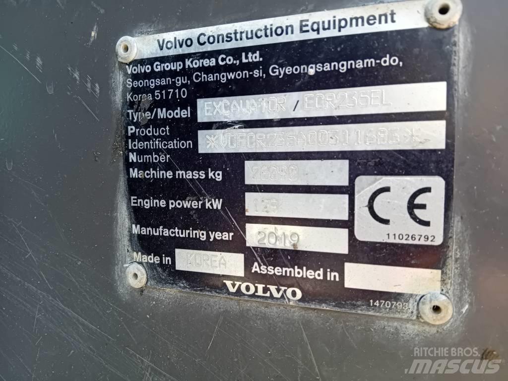 Volvo ECR 235 E Raupenbagger