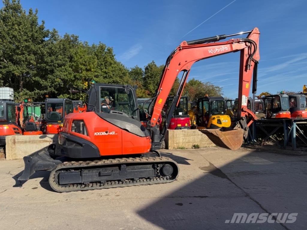 Kubota KX 080-4a2 Midibagger  7t - 12t