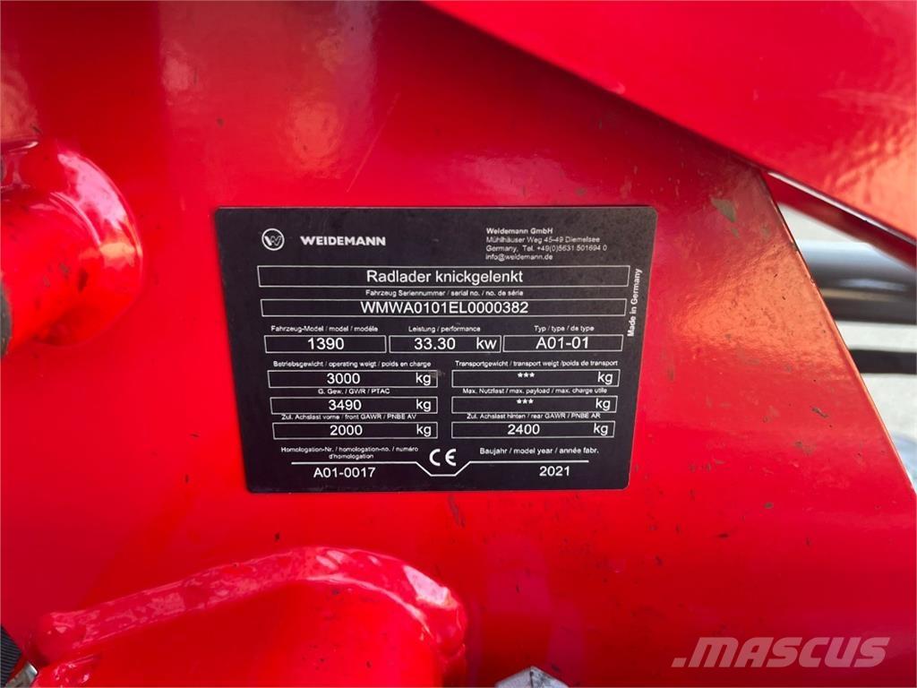 Weidemann 1390 Sonstige Landmaschinen