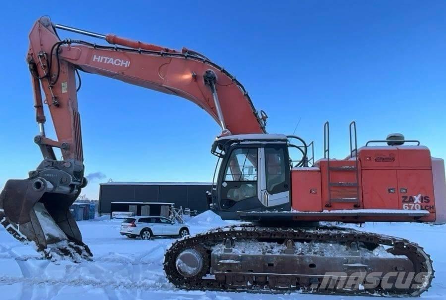Hitachi ZX 670 LCH Raupenbagger