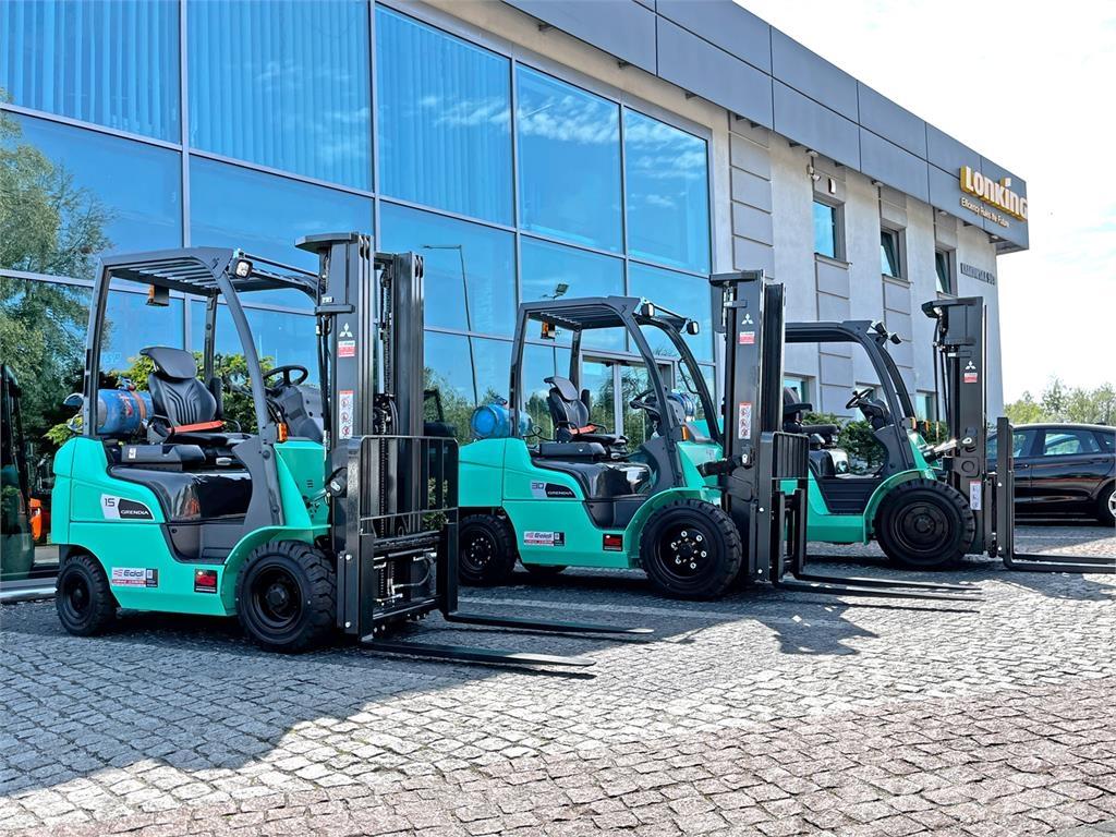 Mitsubishi FG15N Gasstapler