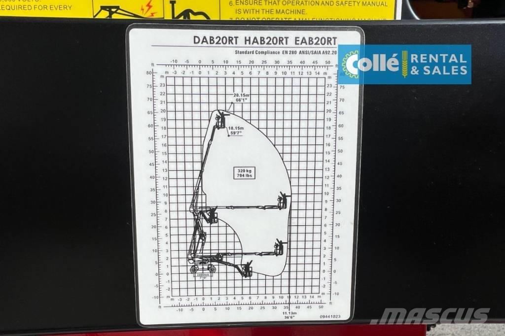 Magni DAB 20 RT | 2025 Gelenkteleskoparbeitsbühnen