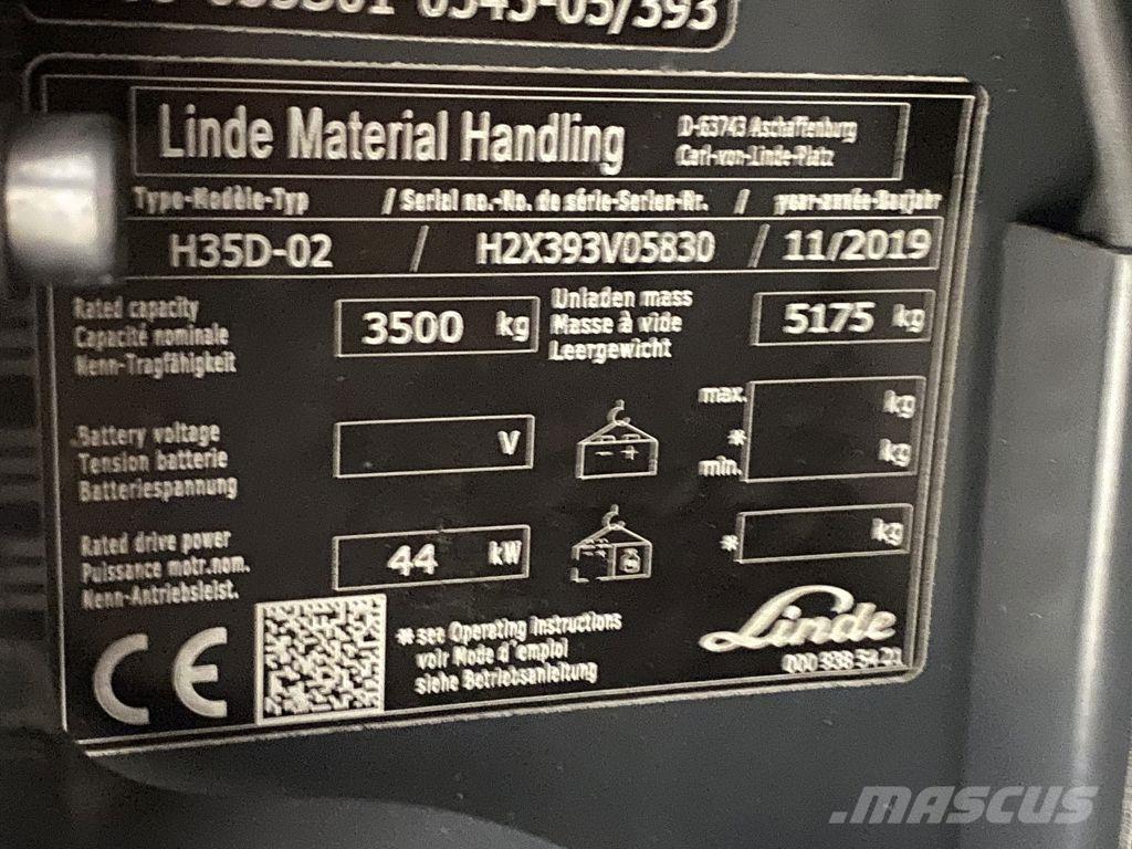 Linde H35D-02 Dieselstapler
