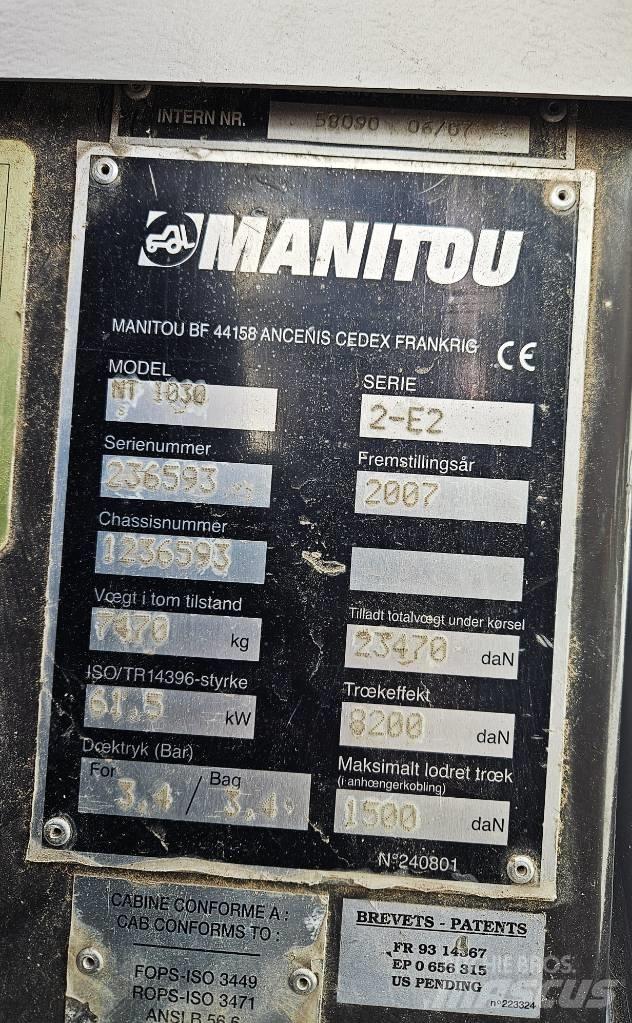 Manitou 1030 Teleskoplader