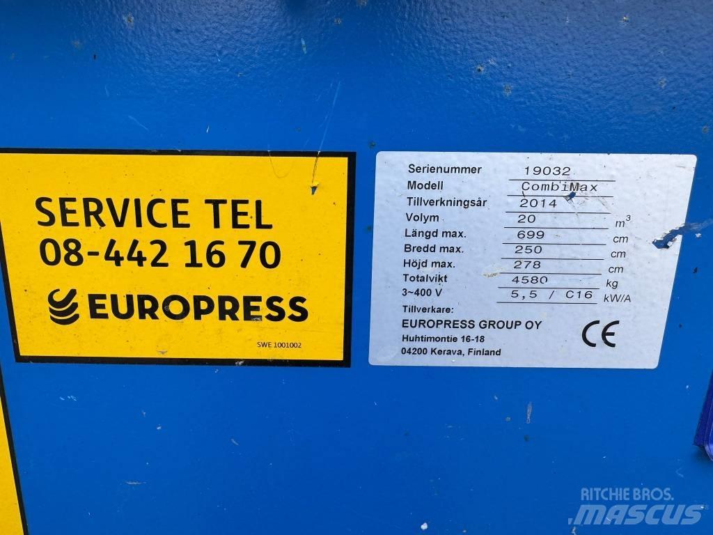 Europress CombiMax Müllkompressor für Container