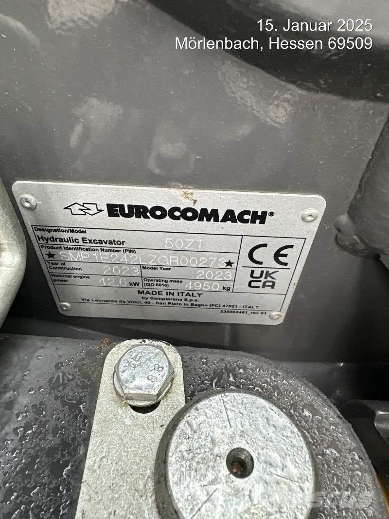 Eurocomach 50ZT Minibagger < 7t