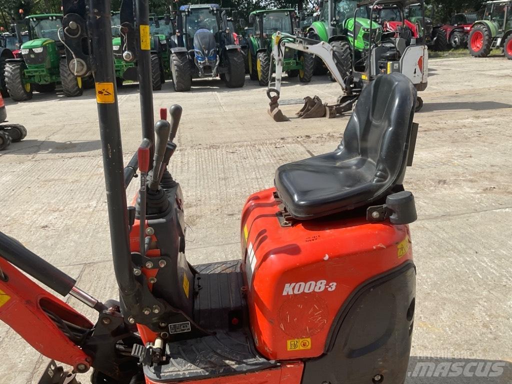 Kubota K 008-3 Minibagger < 7t